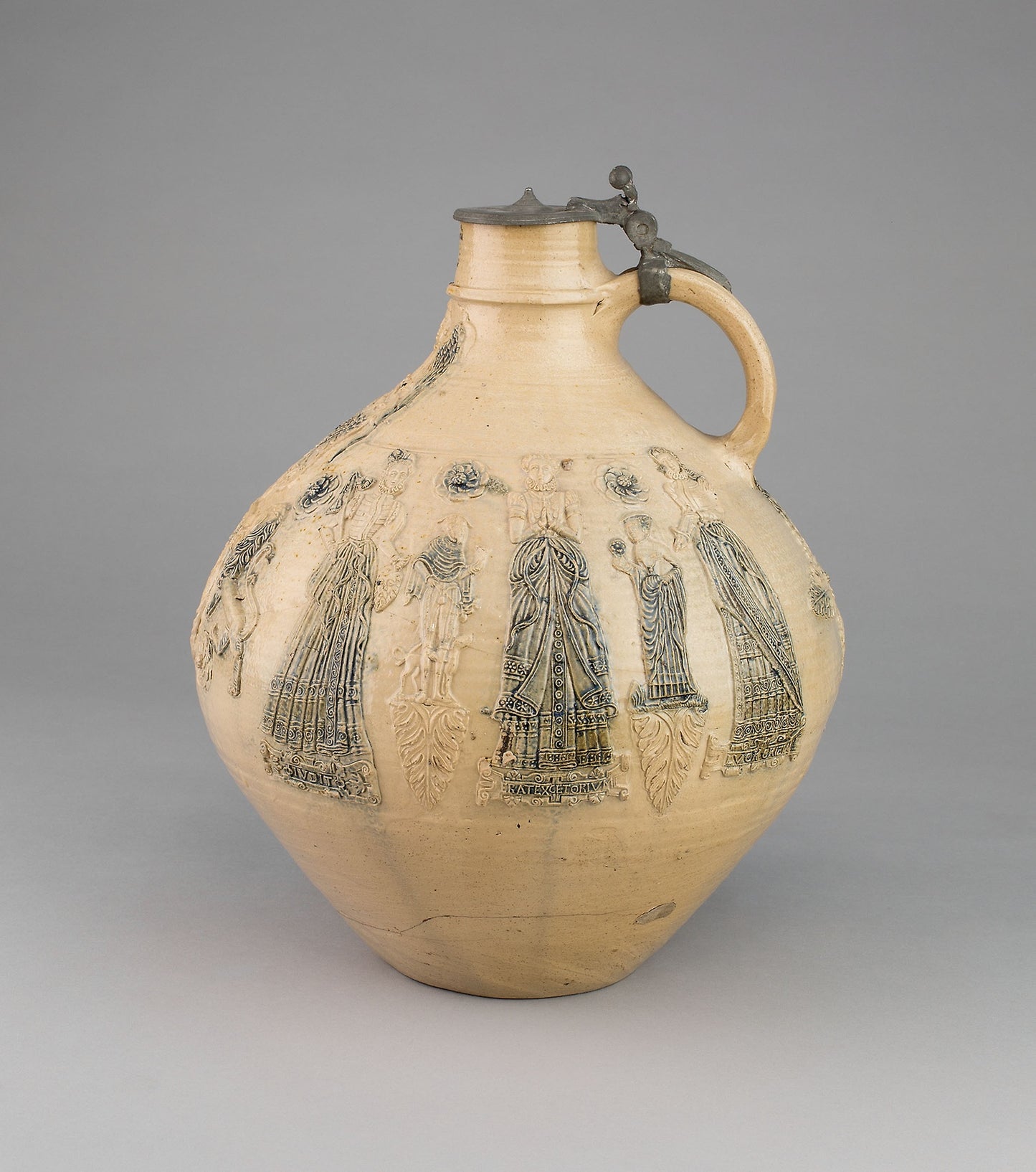 Water Jug with Arms of Jülich-Cleves-Berg: Workshop of Anno Knütgen, Poster Print Wall Art