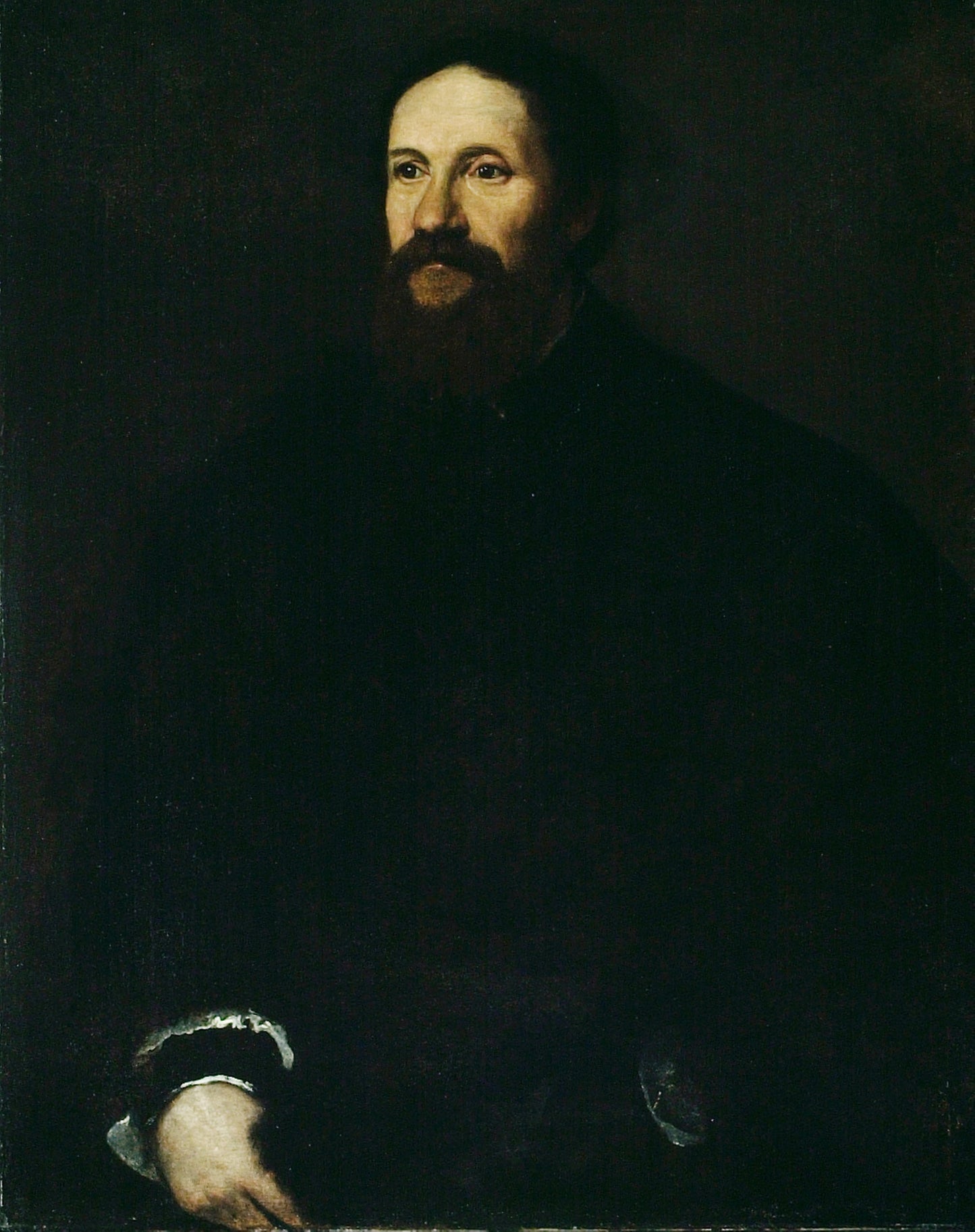 Portrait of a Gentleman -  Italian (Venetian),  Poster Print Wall Art