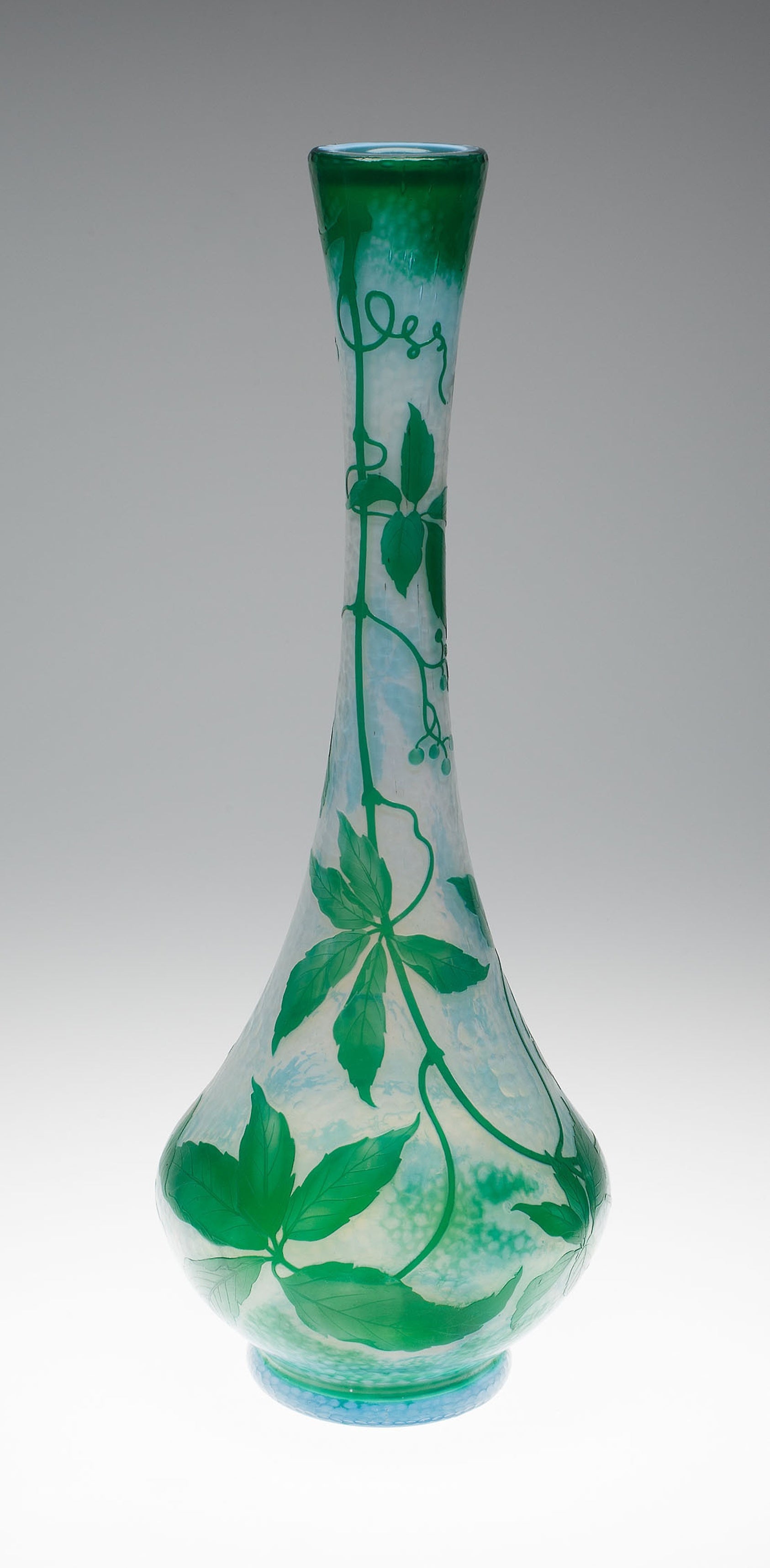 Vase: Nancy Daum Glassworks (French, founded 1875),16x12"(A3) Poster