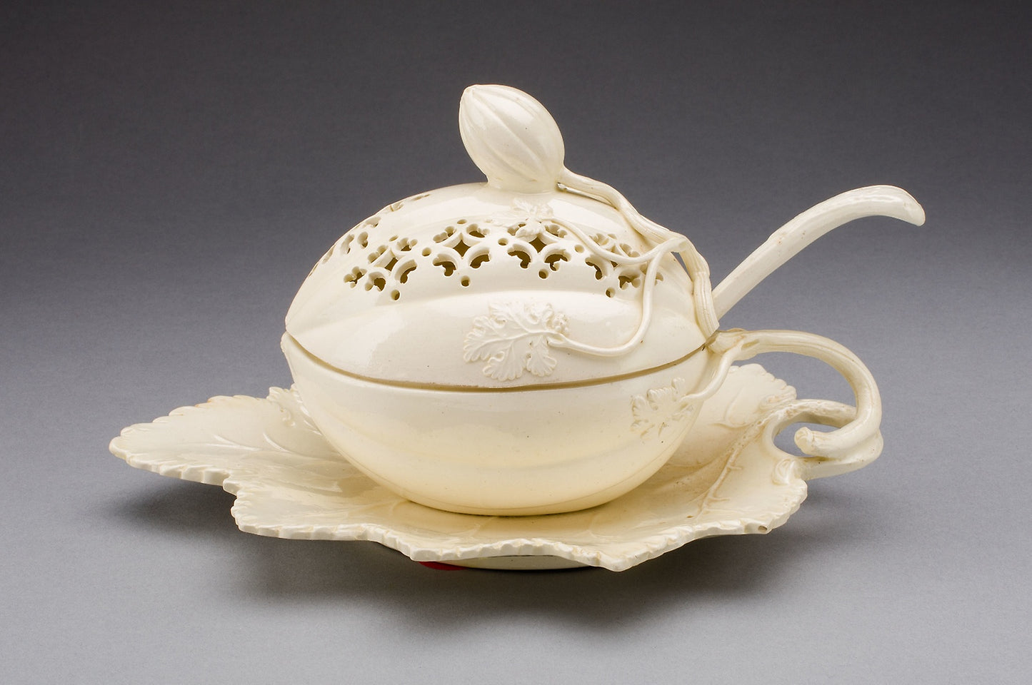 Tureen and Stand with Ladle -  Leeds Pottery,  Poster Print Wall Art
