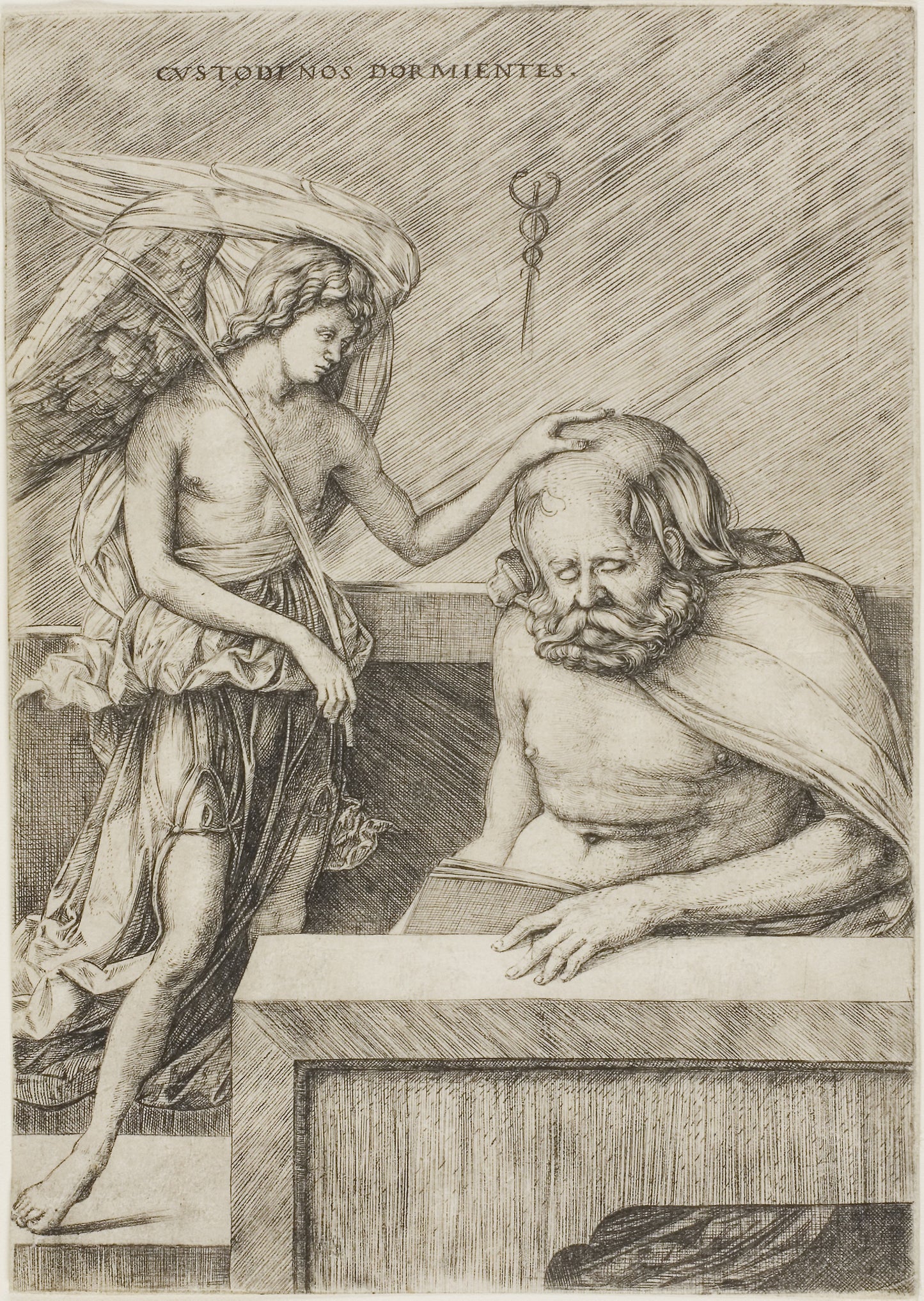 The Guardian Angel -  Jacopo de' Barbari,  Poster Print Wall Art