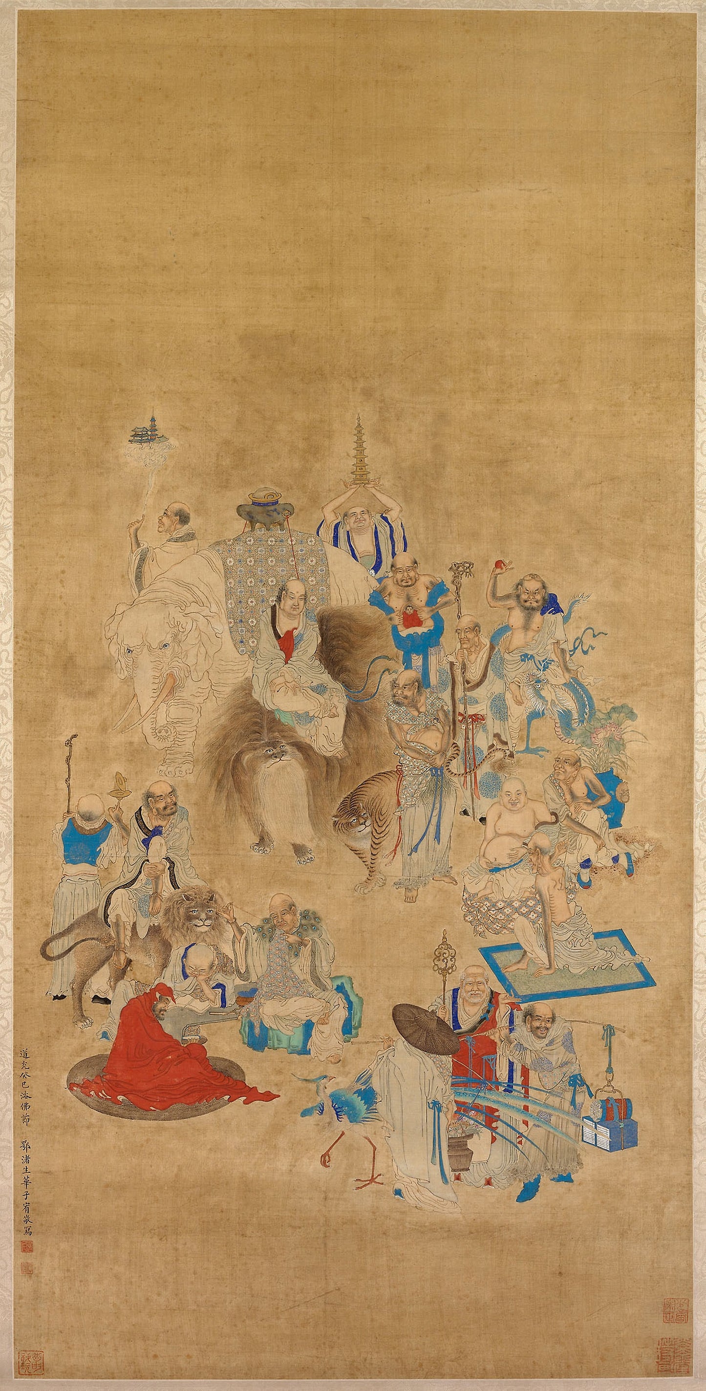 Bathing of the Buddha Festival -  Hua Ziyou,  Poster Print Wall Art