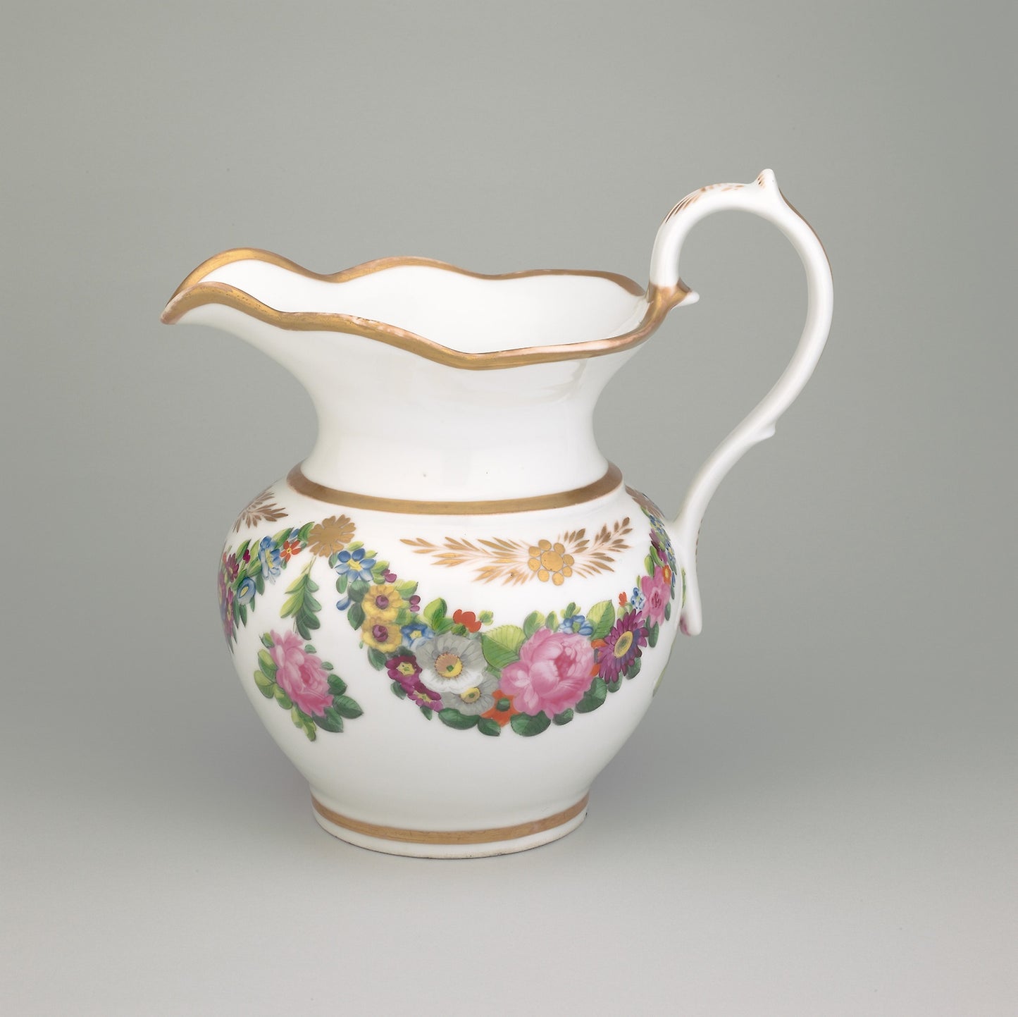Pitcher -  Tucker Porcelain Factory,  Poster Print Wall Art