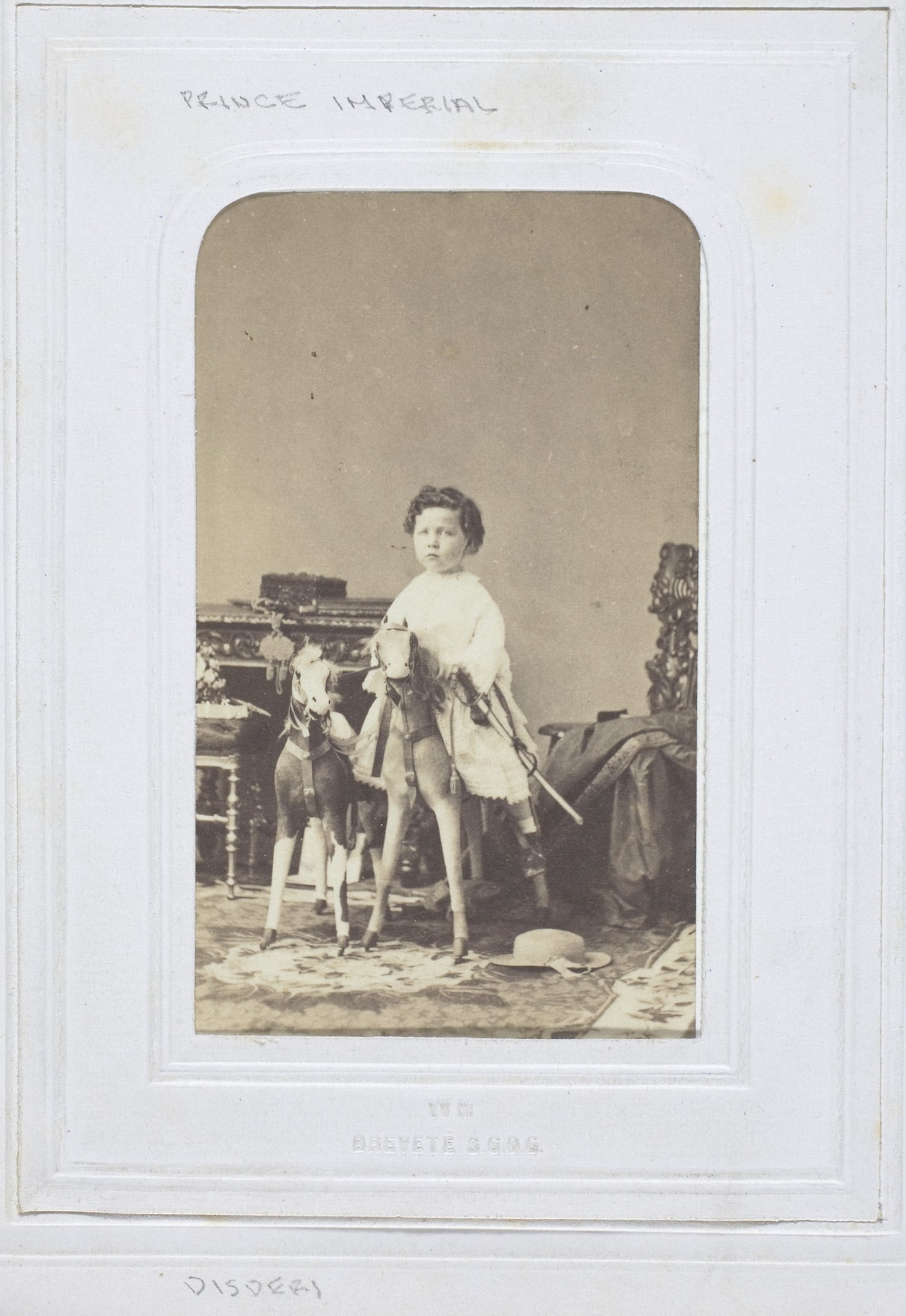 Prince Imperial -  André-Adolphe-Eugène Disdéri,  Poster Print Wall Art