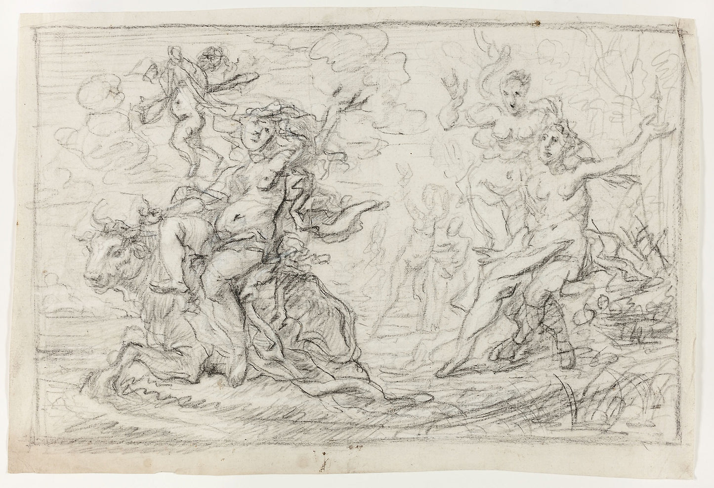 The Rape of Europa -  Cornelis Schut,  Poster Print Wall Art