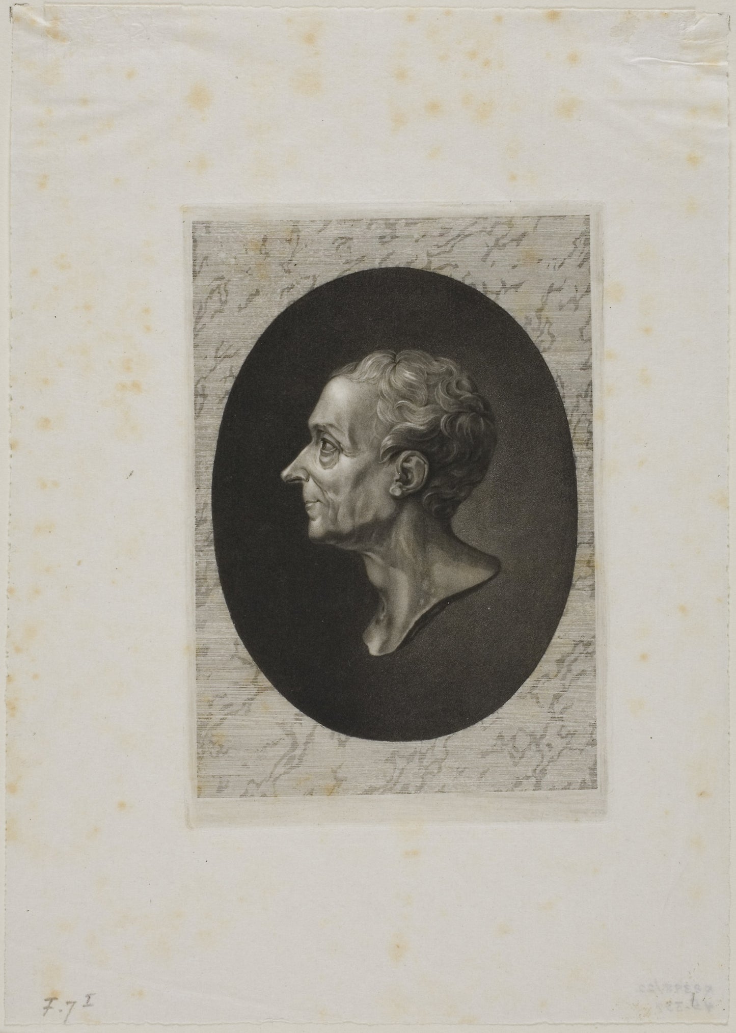 Montesquieu -  Jean-Baptiste de Grateloup,  Poster Print Wall Art