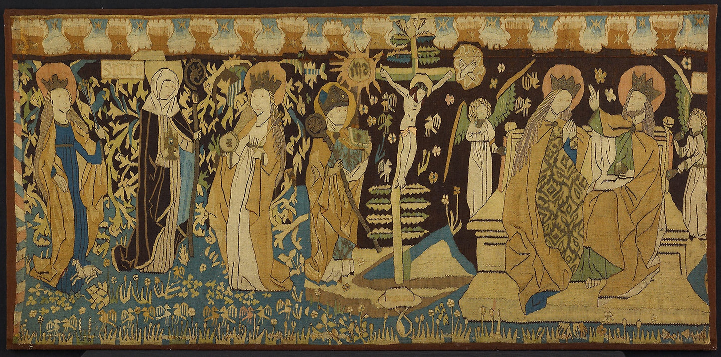 Altar Frontal -  Germany, probably Middle Rhine region,  Poster Print Wall Art