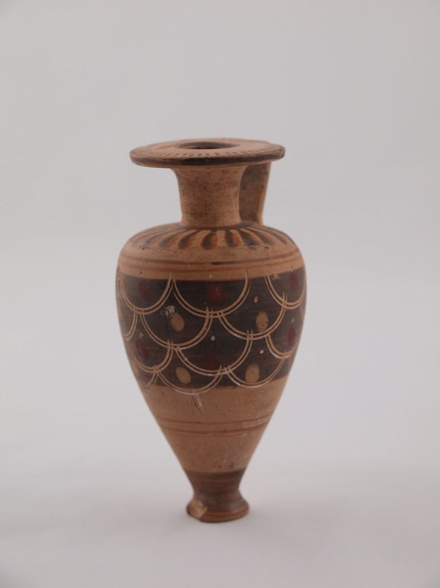 Aryballos (Container for Oil) -  Etrusco-Corinthian; Etruria, Italy,  Poster Print Wall Art