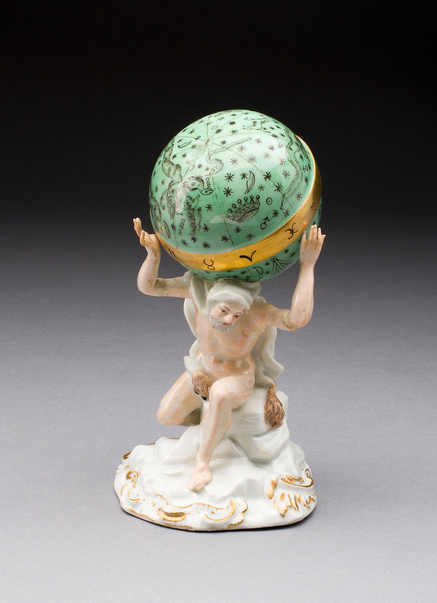 Atlas of the World -  Meissen Porcelain Manufactory,  Poster Print Wall Art