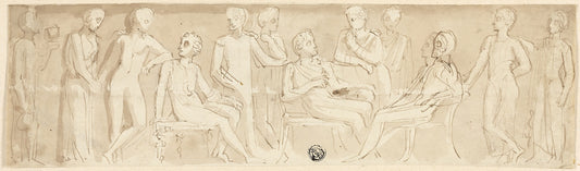 Frieze Design in Classical Manner: Thomas Stothard,16x12"(A3) Poster