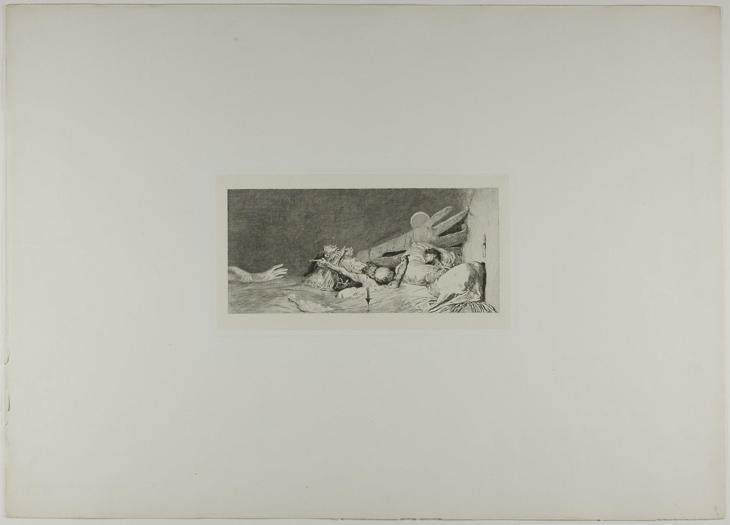 Fears, plate seven from A Glove -  Max Klinger,  Poster Print Wall Art
