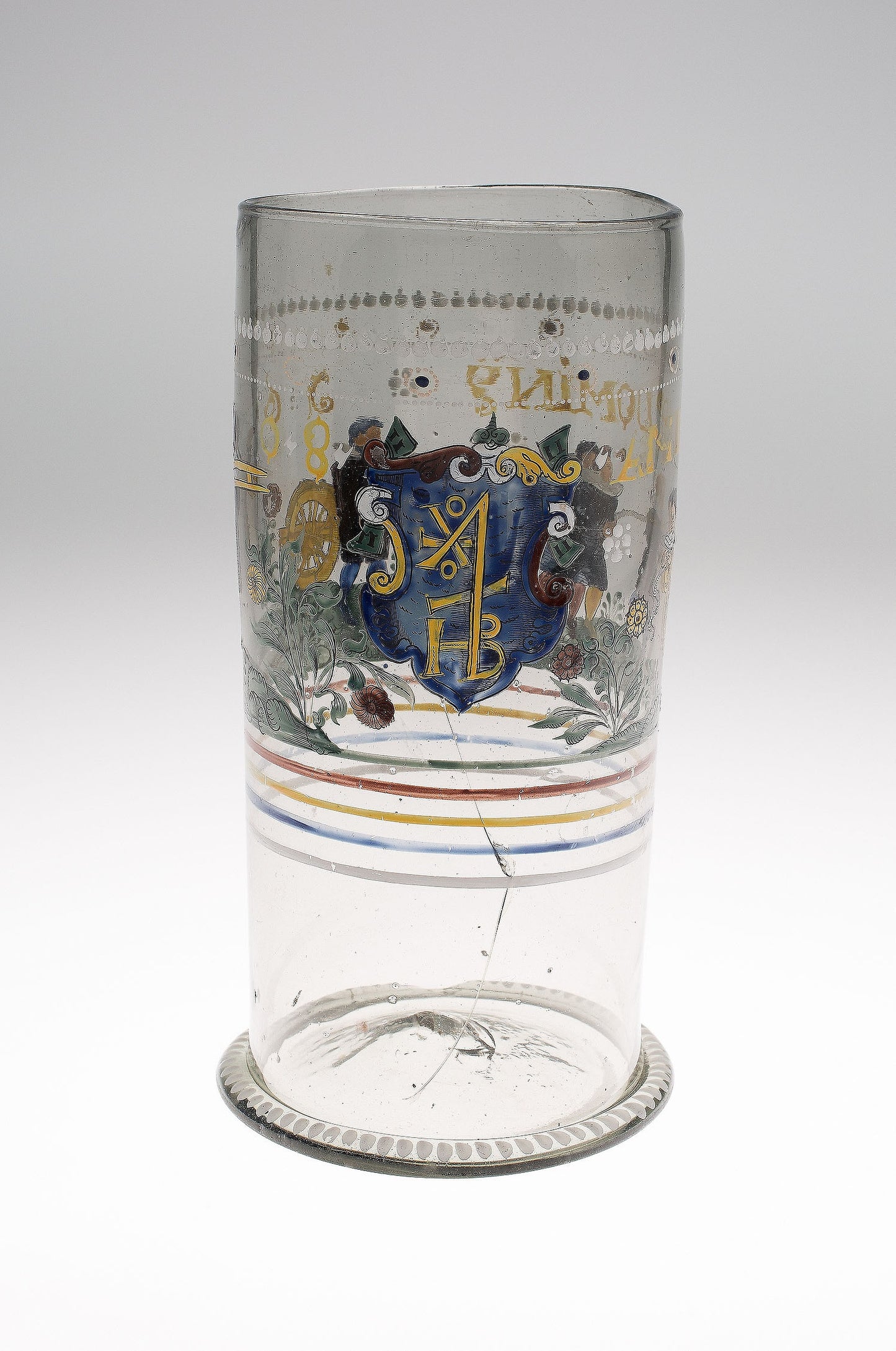 Large Beaker (Humpen): Bohemia, Czech Republic, Poster Print Wall Art