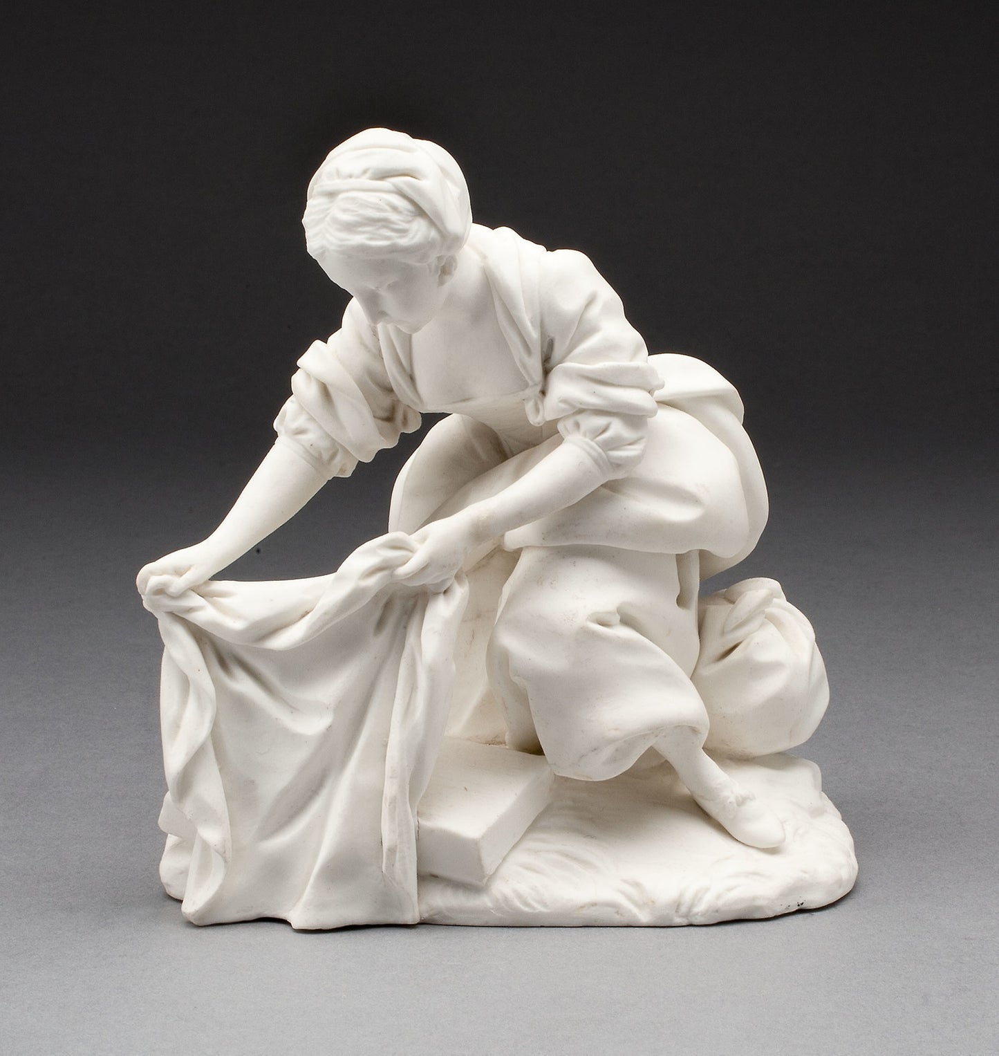 Girl Washing Clothes -  Sèvres Porcelain Manufactory,  Poster Print Wall Art