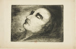 Vincent van Gogh on His Deathbed: Dr. Paul Ferdinand Gachet,16x12"(A3) Poster