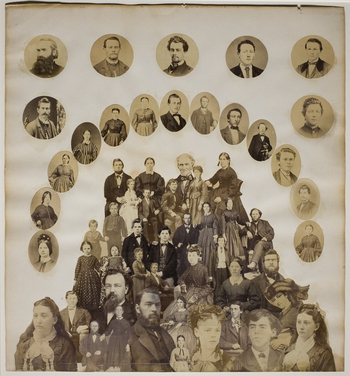Civil War Collage -  Maker unknown,  Poster Print Wall Art