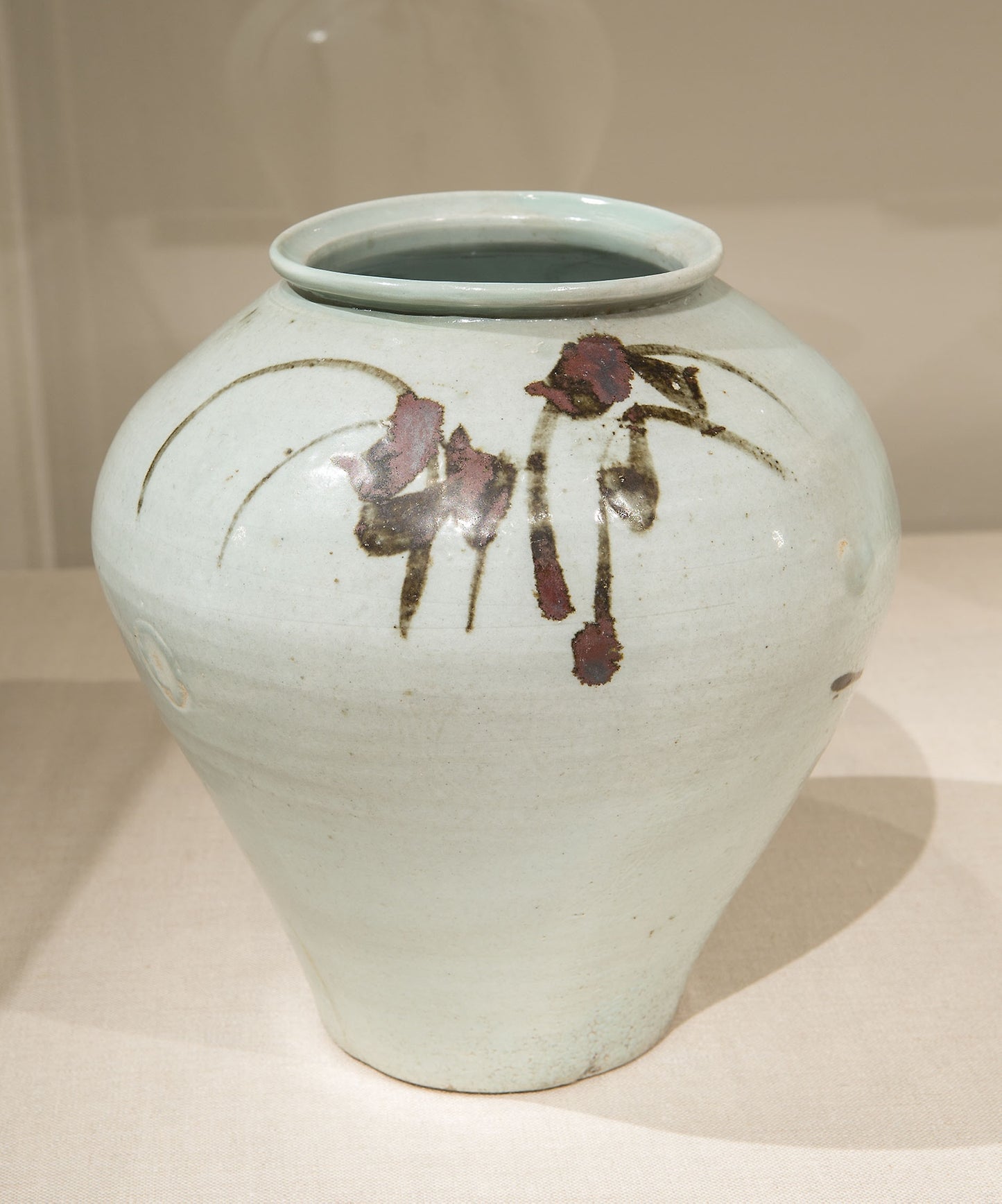 Jar with Abstract Strokes -  Korea,  Poster Print Wall Art
