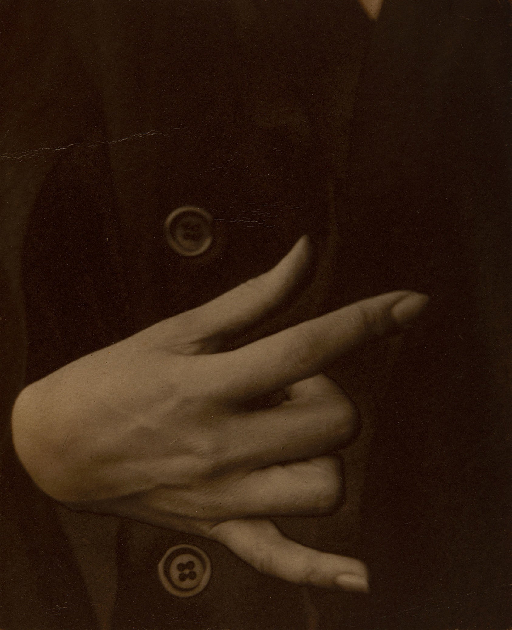 Georgia O'Keeffe—Hand: Alfred Stieglitz,16x12"(A3) Poster