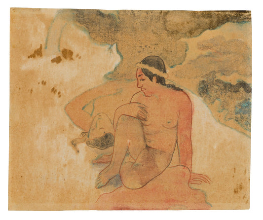Aha oe feii? (What! Are You Jealous?): Paul Gauguin,16x12"(A3) Poster