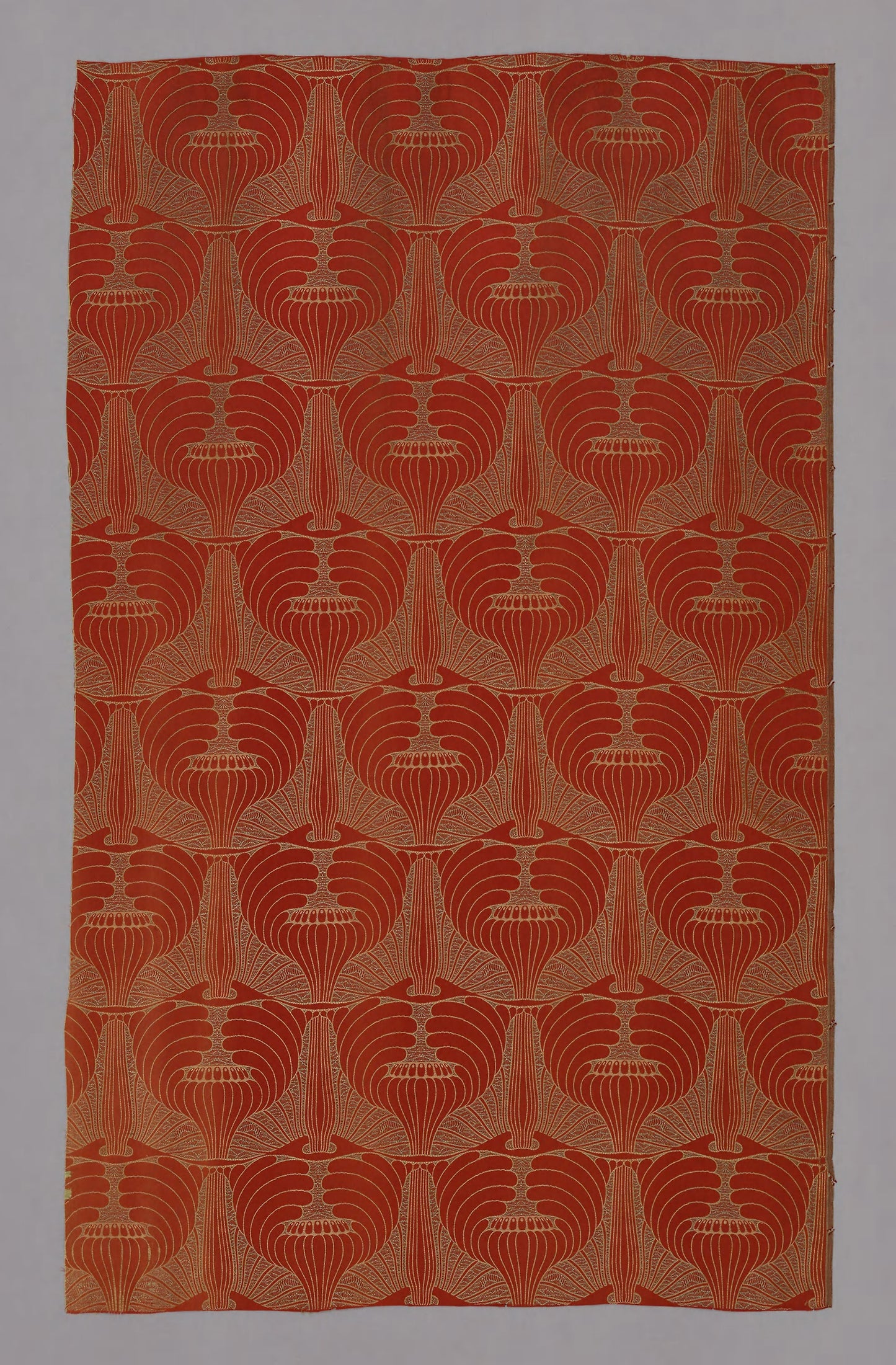 Mohnköpfe (Poppyheads) (Dress or Furnishing Fabric): Designed: Koloman Moser (Austrian, 1868–1918),16x12"(A3) Poster