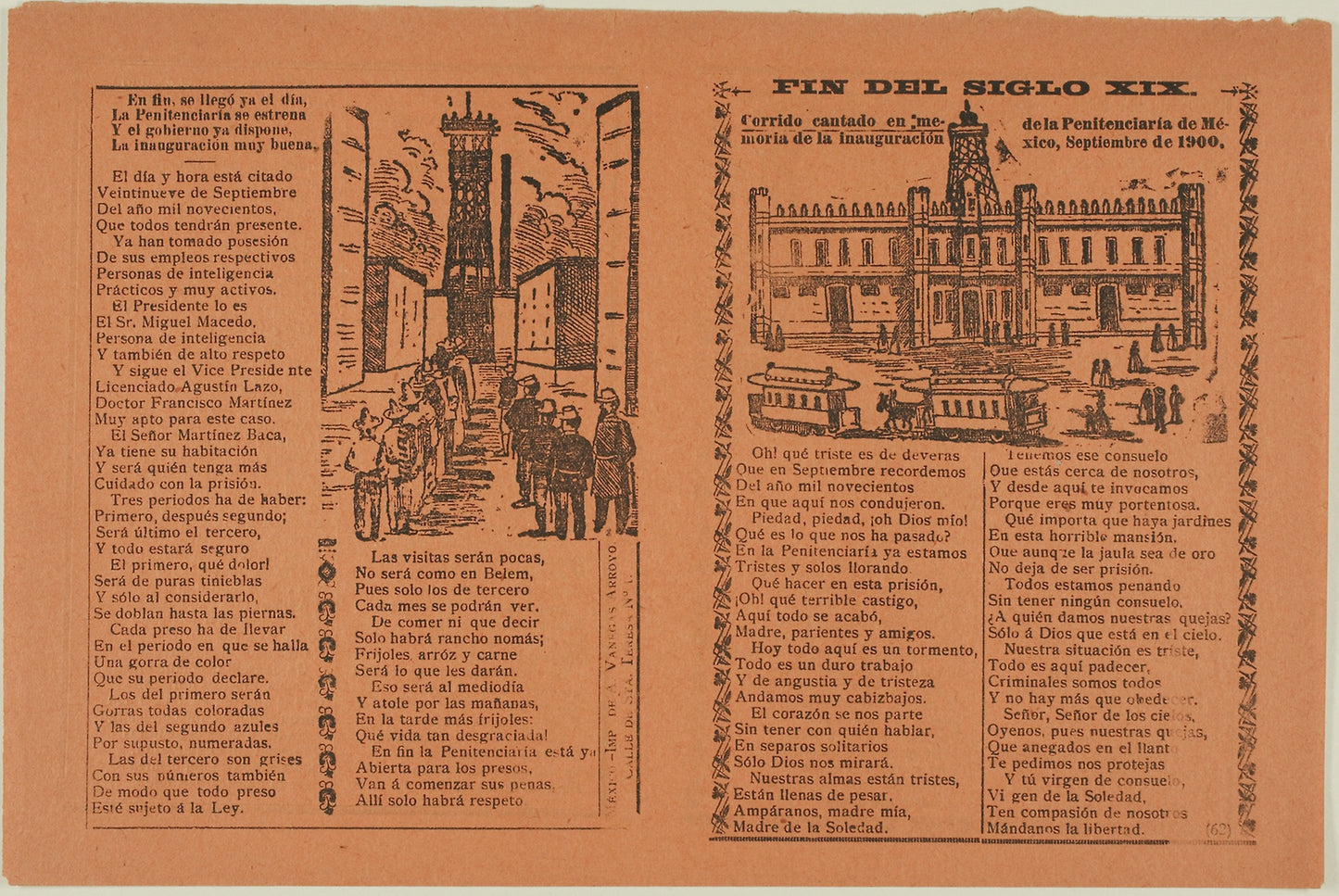 End of the XIX Century -  José Guadalupe Posada,  Poster Print Wall Art