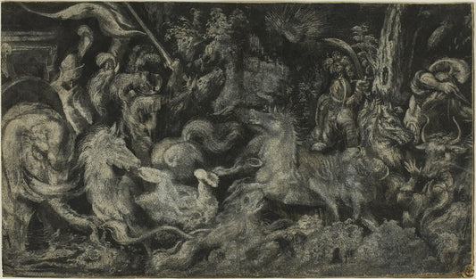 A Nightmare: Melchior Bocksberger,16x12"(A3) Poster