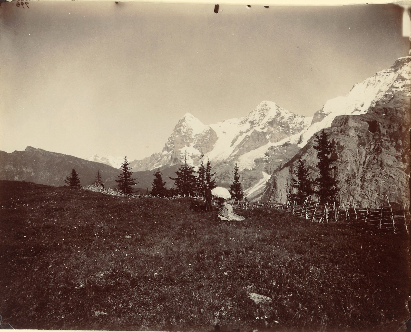 Landscape, Switzerland: Adolphe Braun,16x12"(A3) Poster