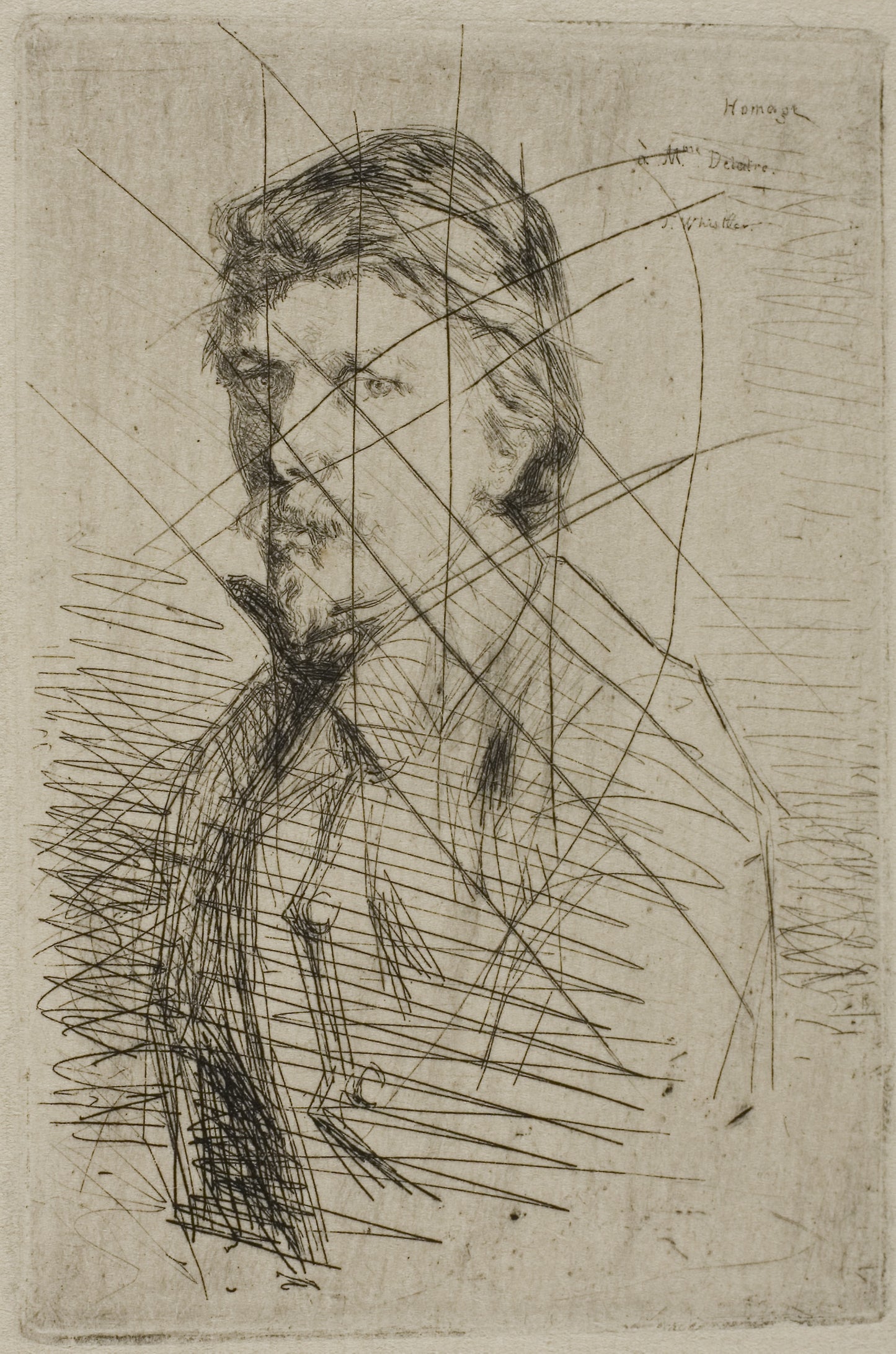 Auguste Delâtre, Printer -  James McNeill Whistler,  Poster Print Wall Art