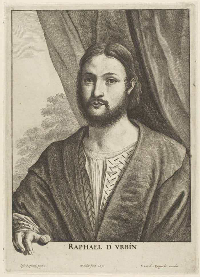 Raphael: Wenceslaus Hollar (Czech, 1607-1677),16x12