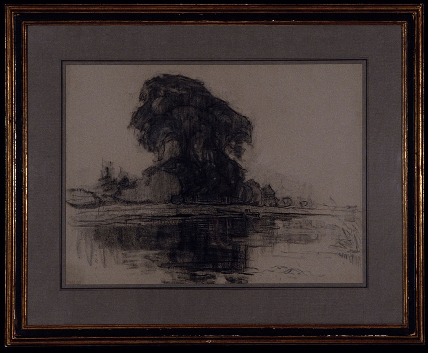 Landzicht Farm -  Compositional Study -  Piet Mondrian,  Poster Print Wall Art