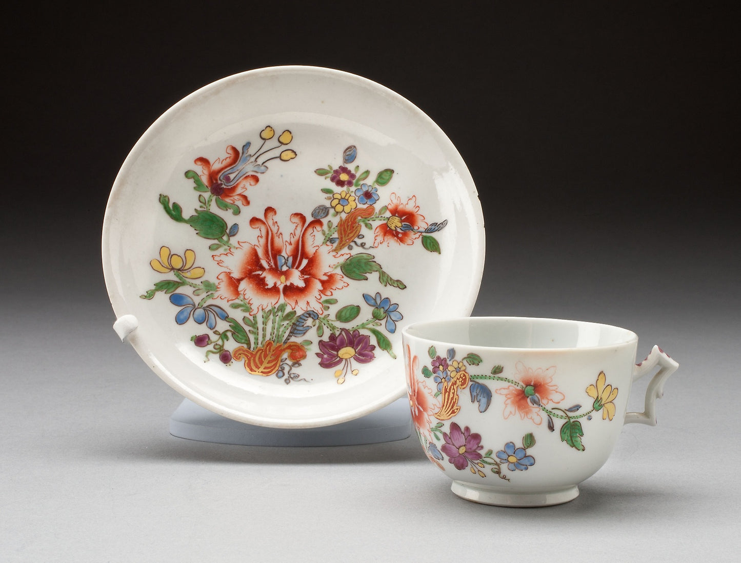 Cup and Saucer -  Doccia Porcelain Factory,  Poster Print Wall Art