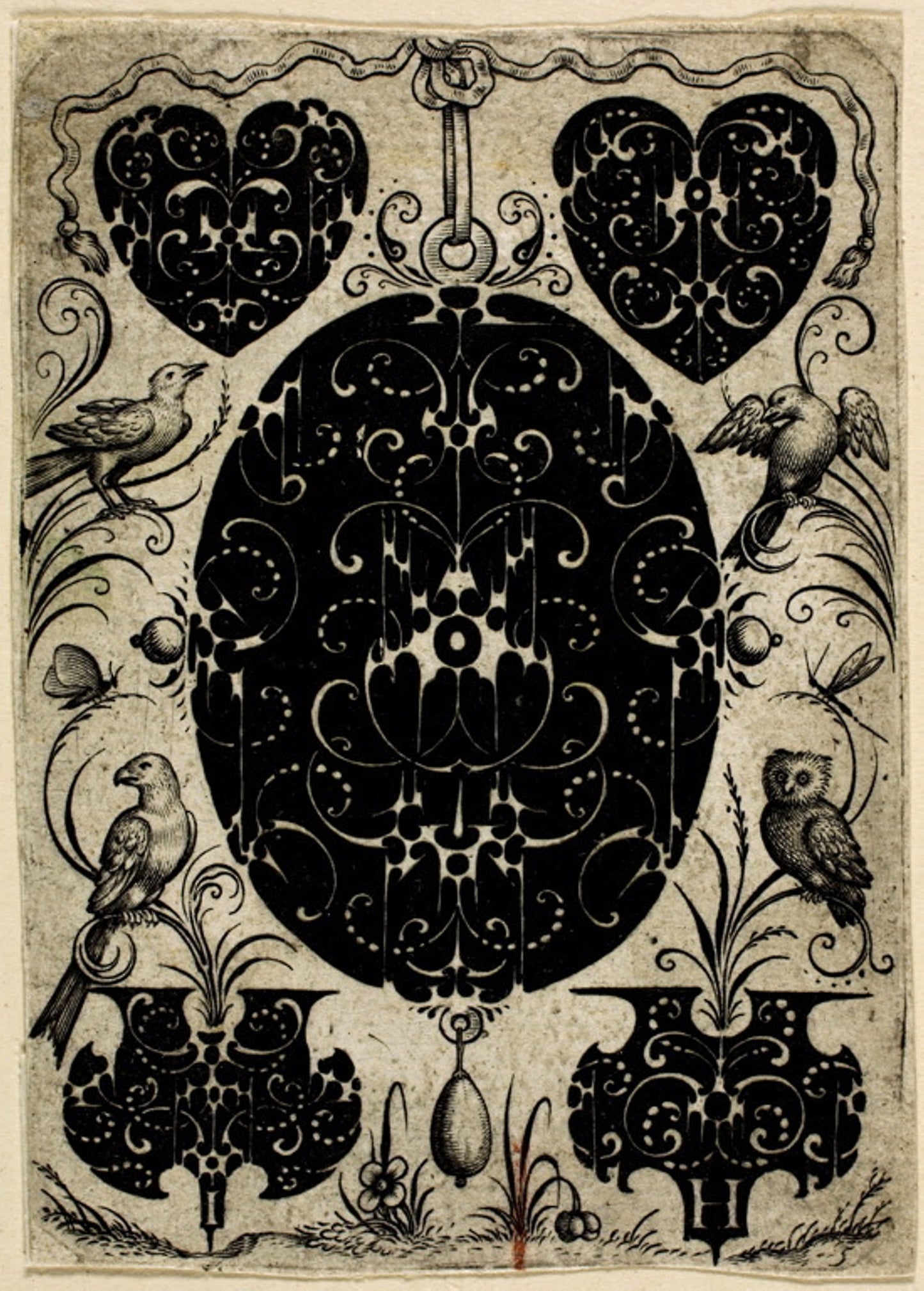 Ornamental Plate V -  Jacques Hurtu,  Poster Print Wall Art