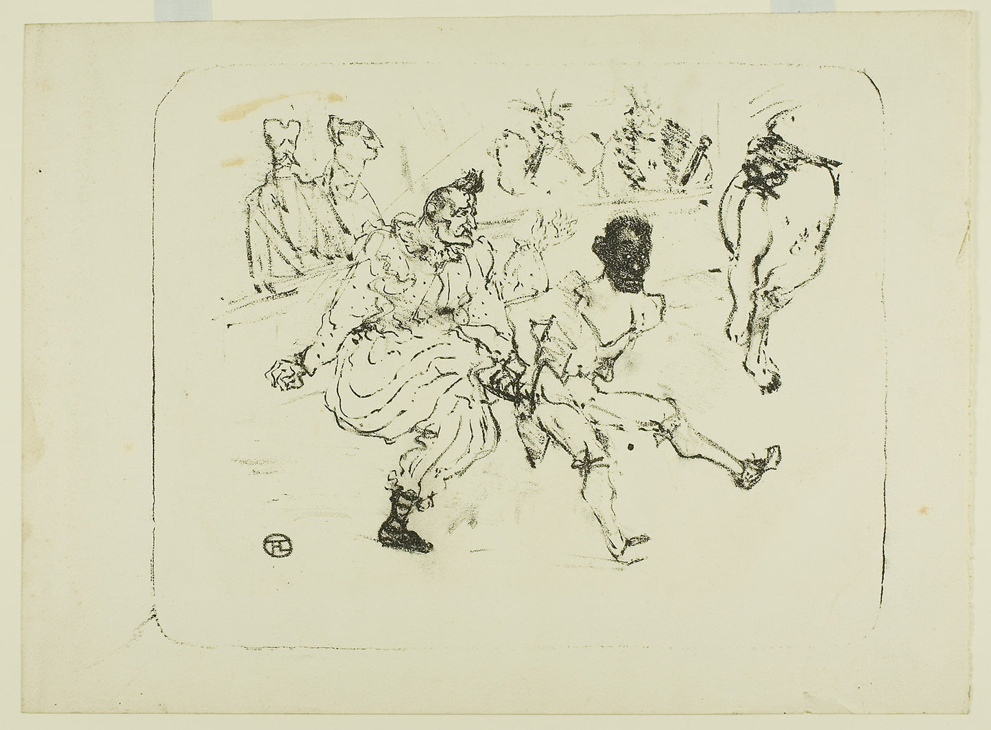 Footit and Chocolat: Henri de Toulouse-Lautrec,16x12"(A3) Poster