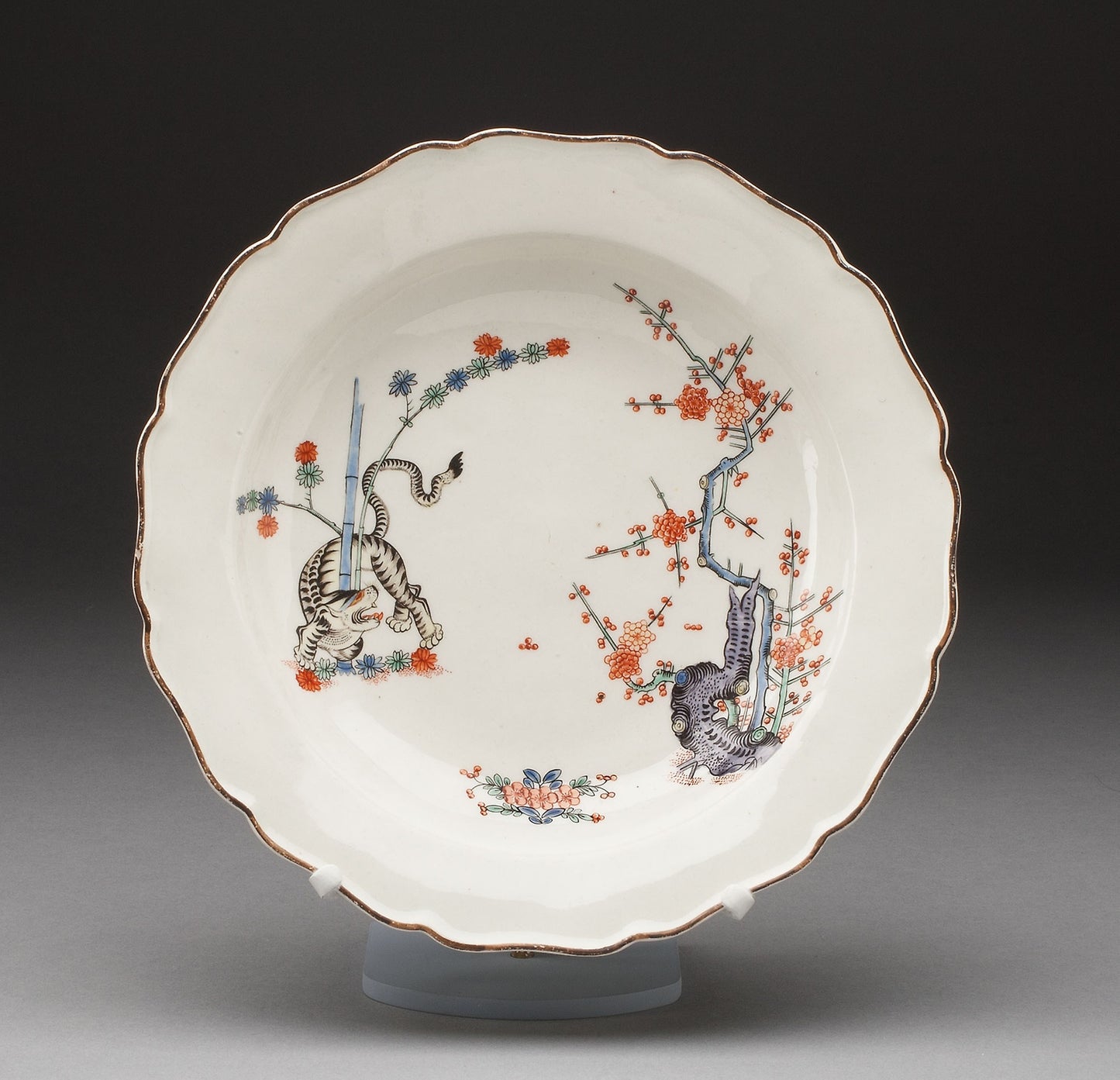 Soup Plate -  Worcester Porcelain Factory,  Poster Print Wall Art