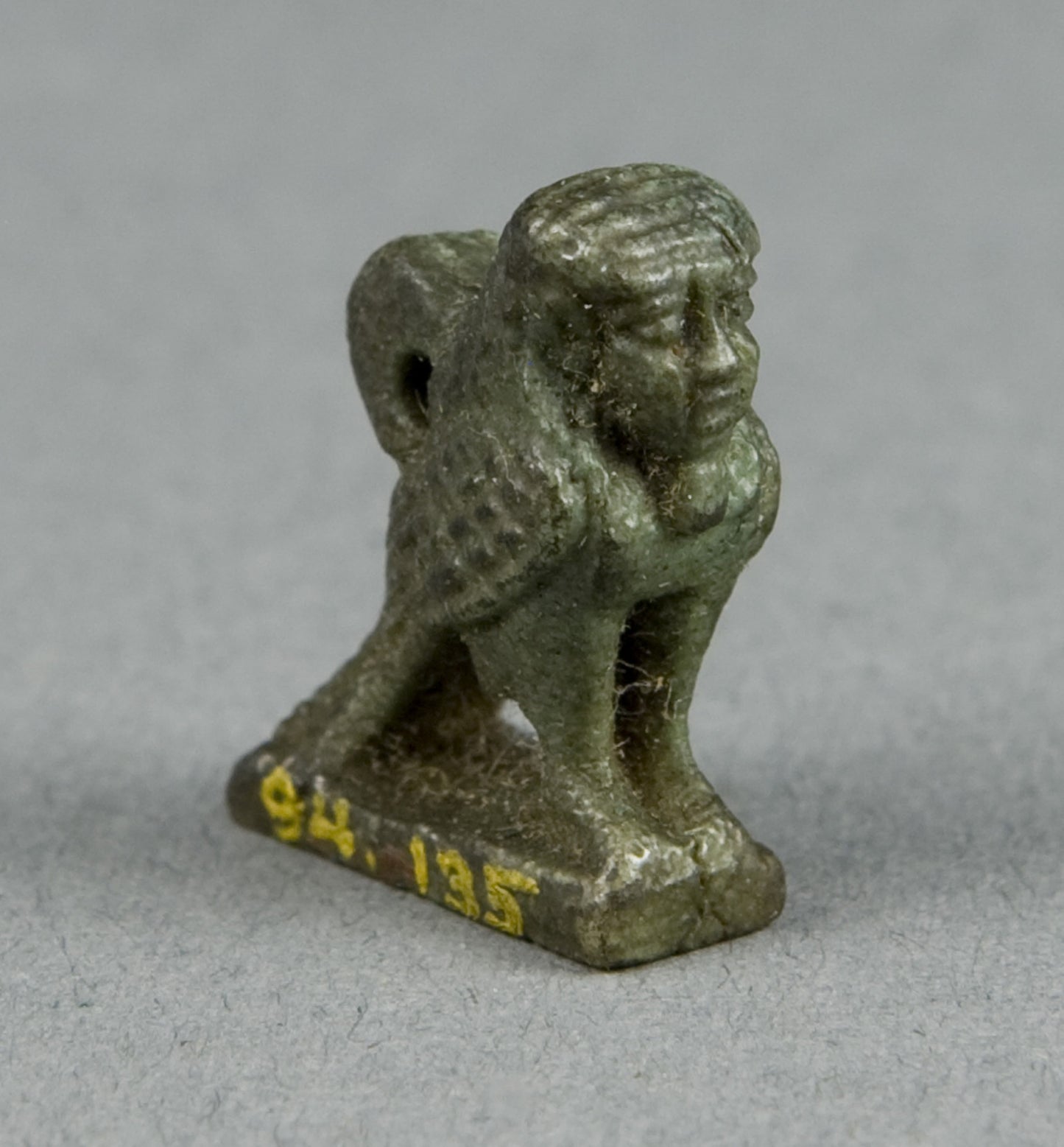 Amulet of a Human-headed Ba Bird -  Egyptian,  Poster Print Wall Art