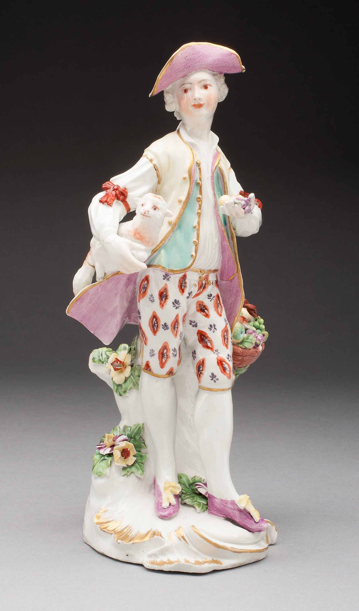 Street Seller -  Derby Porcelain Manufactory,  Poster Print Wall Art