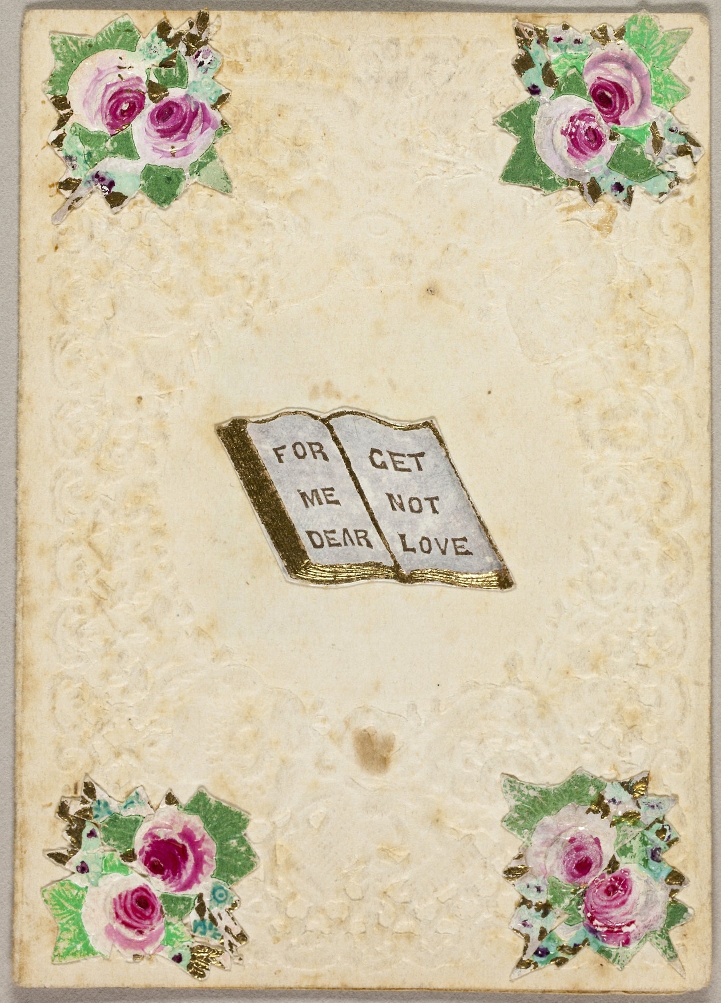 Forget Me Not Dear Love (valentine) -  Unknown Artist,  Poster Print Wall Art