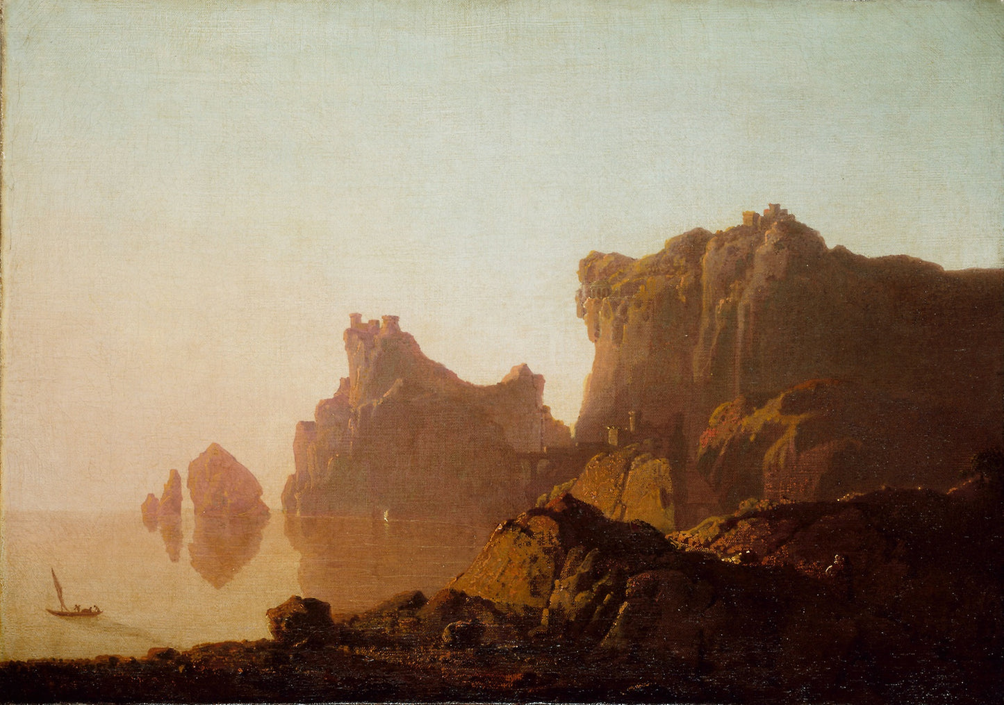 The Gulf of Salerno -  Joseph Wright of Derby,  Poster Print Wall Art