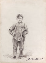 Boy in the Country: Claude Monet,16x12"(A3) Poster