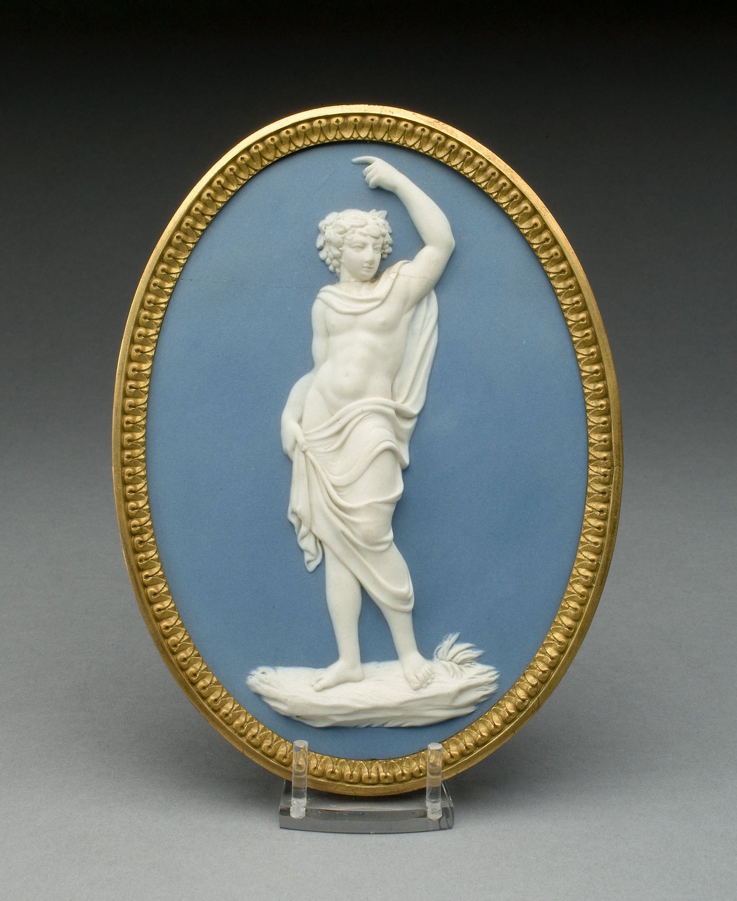 Plaque with Bacchus -  Wedgwood Manufactory,  Poster Print Wall Art