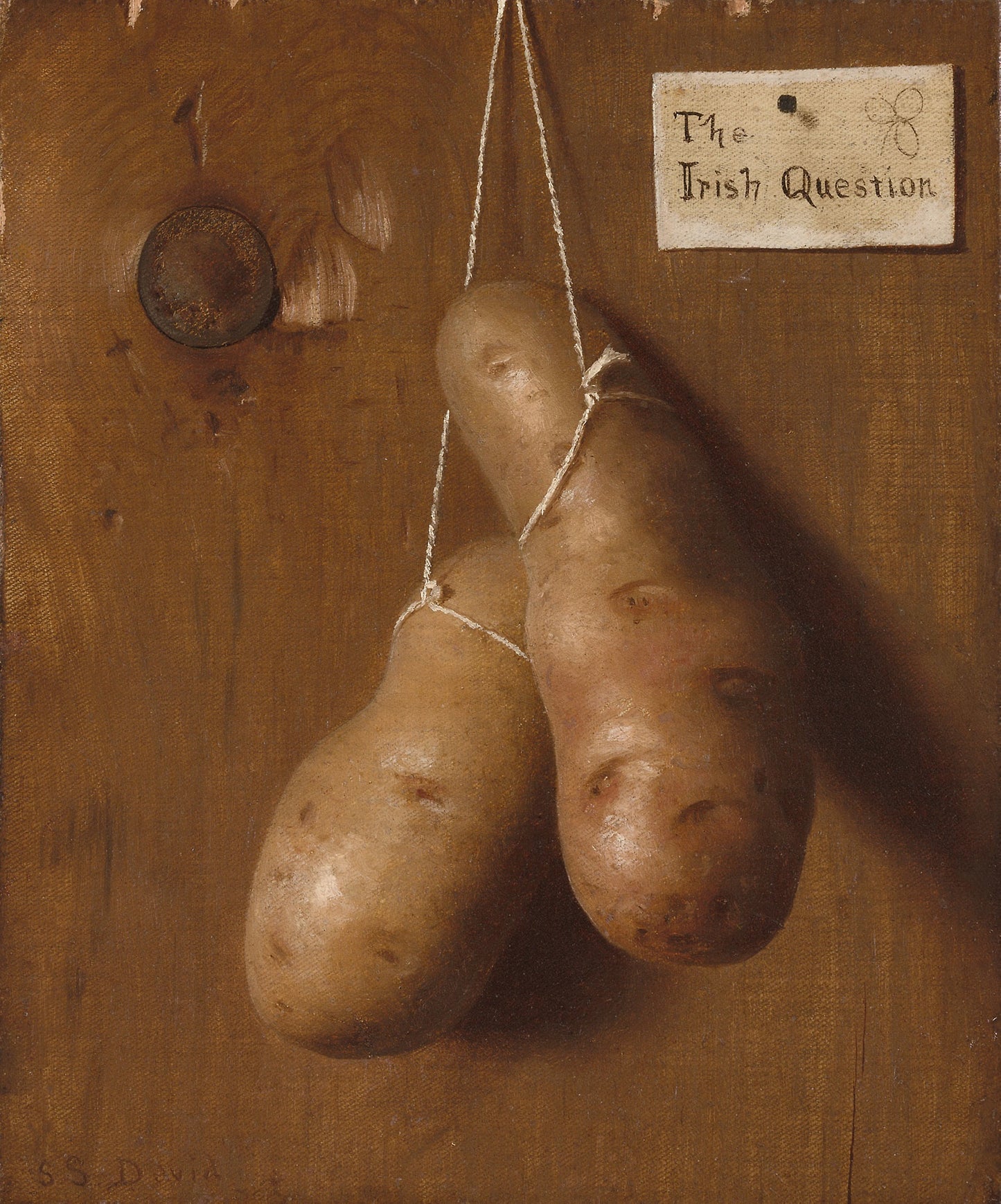 The Irish Question -  De Scott Evans,  Poster Print Wall Art