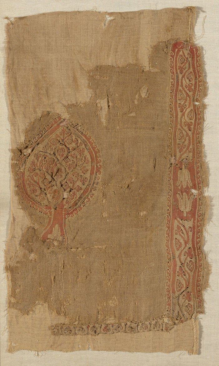 Fragment (from a Tunic): Coptic,16x12