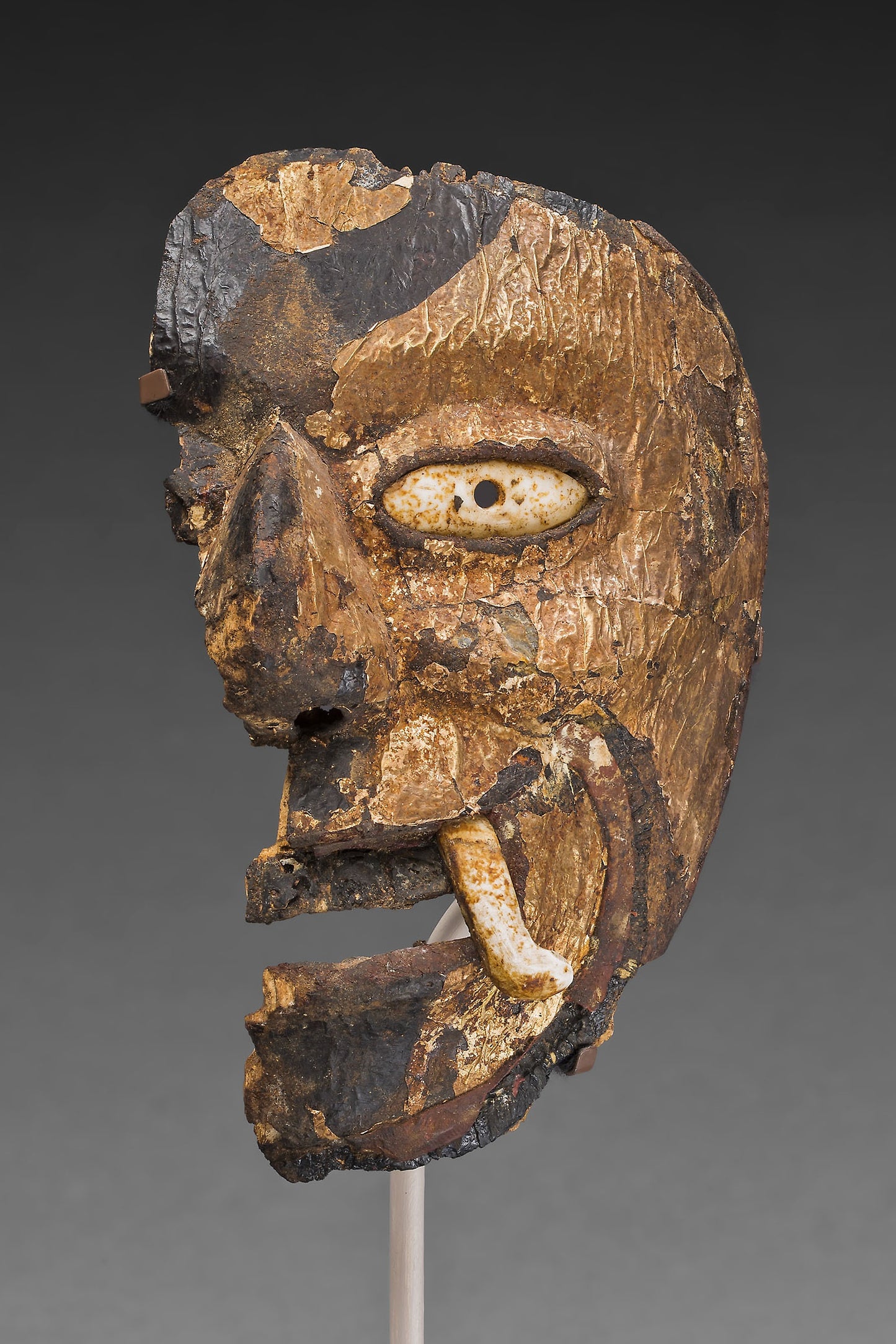 Miniature Mask -  Possibly Mixtec,  Poster Print Wall Art