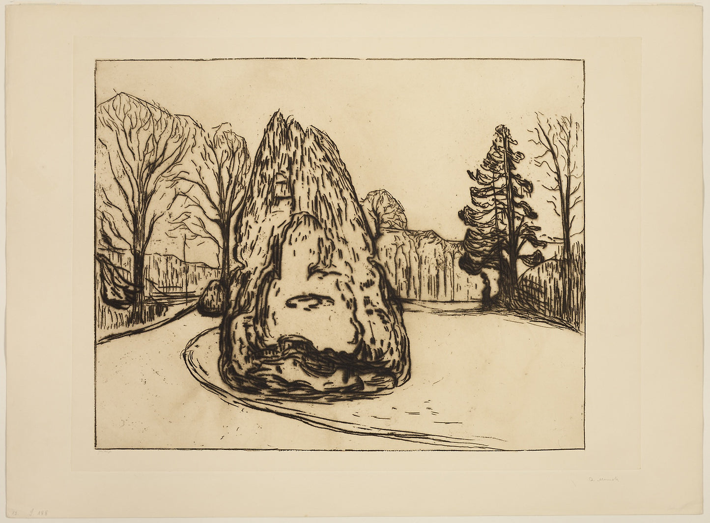 The Garden -  Edvard Munch (Norwegian, 1863-1944),  Poster Print Wall Art