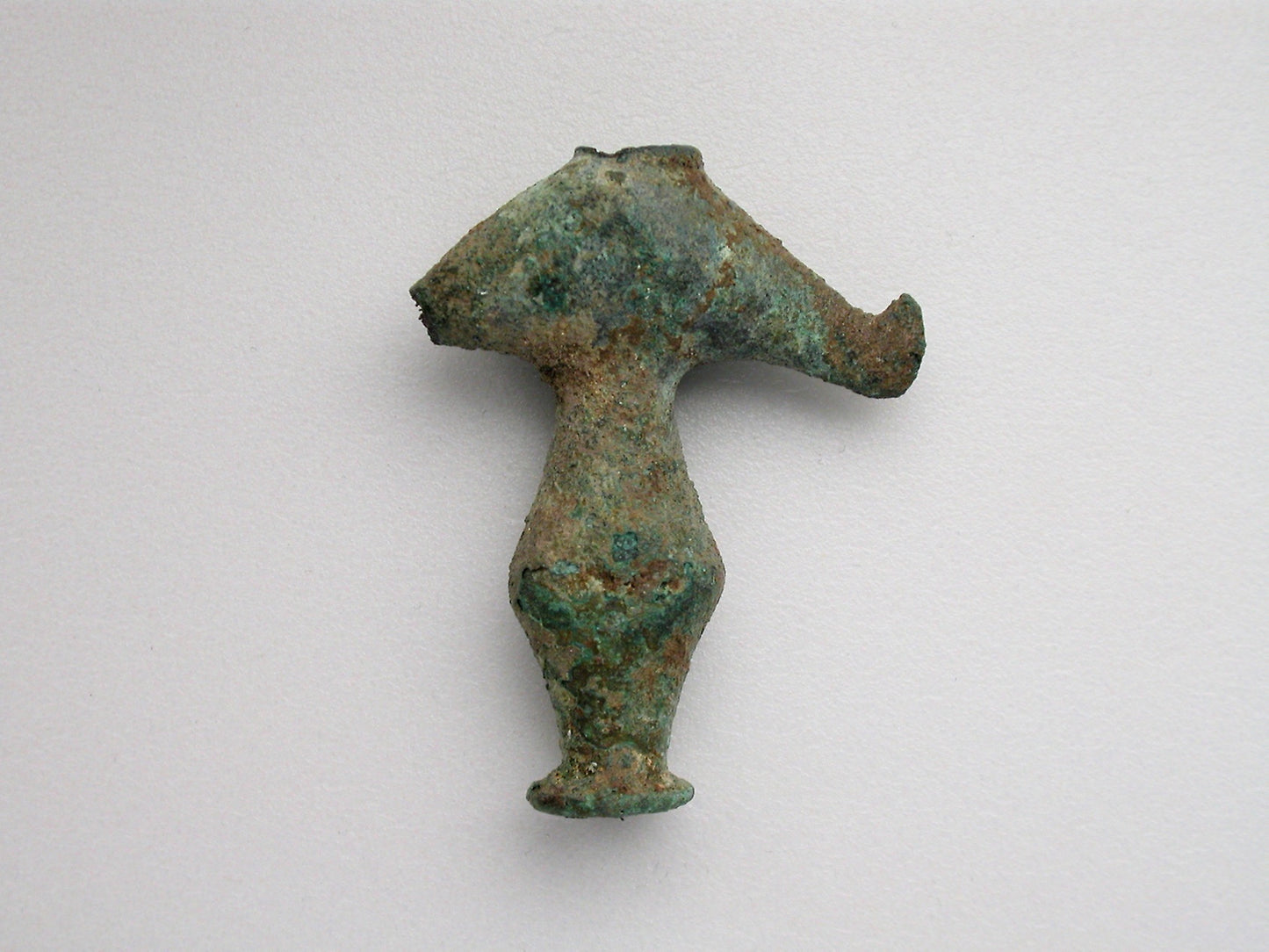 Biconical Bead with Bird -  Greek; Thessaly,  Poster Print Wall Art