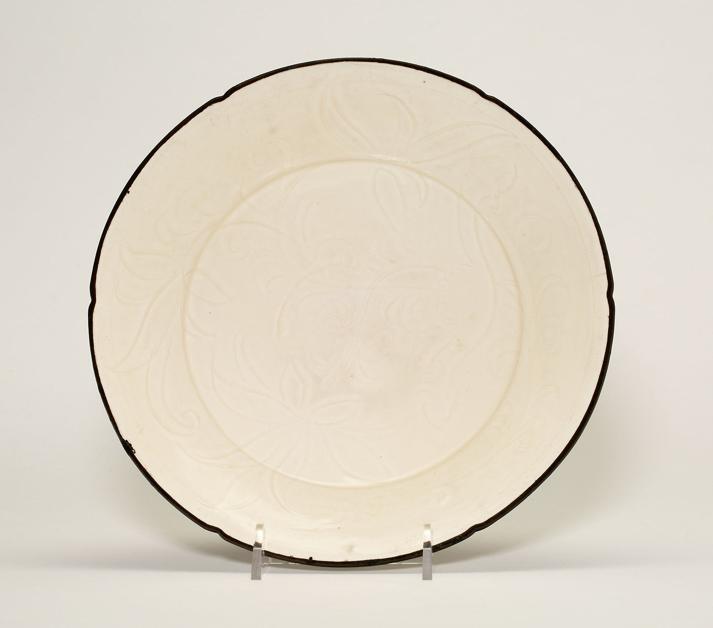 Dish with Lotus Flowers -  China,  Poster Print Wall Art