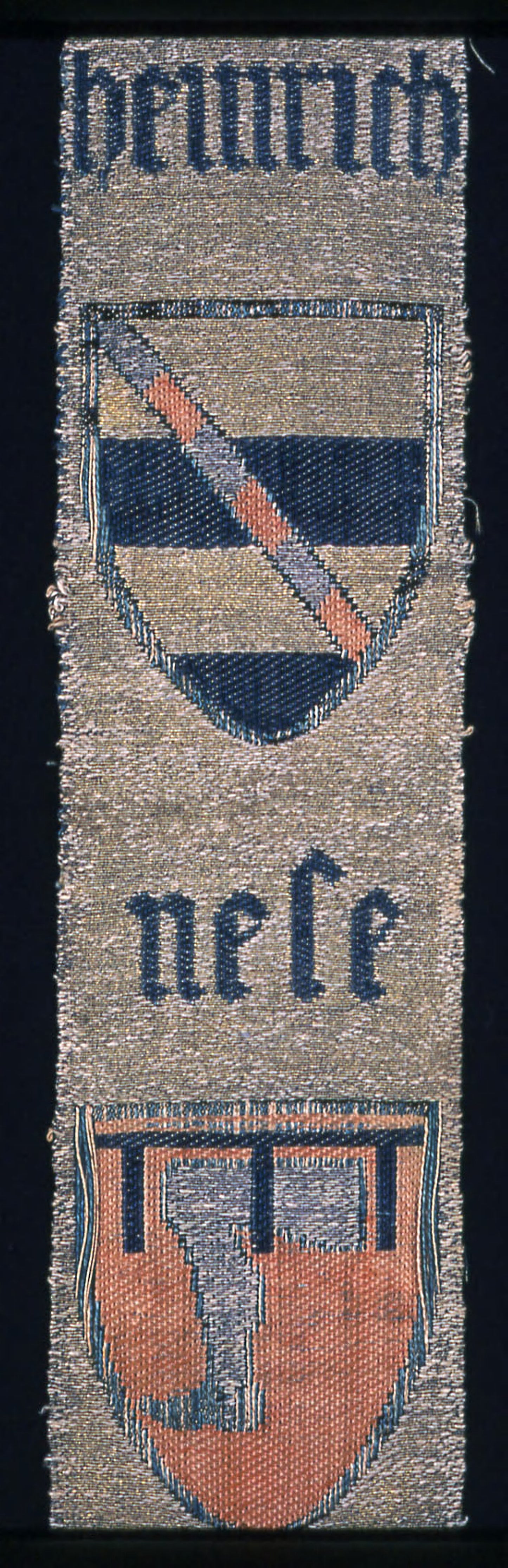 Portion of an Orphrey Band with Coat-of-Arms -  Germany, Cologne,  Poster Print Wall Art