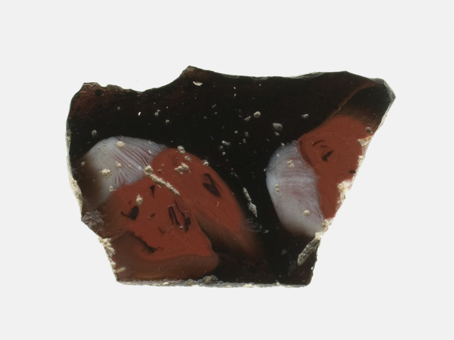 Fragment of a Floral Inlay -  Roman,  Poster Print Wall Art