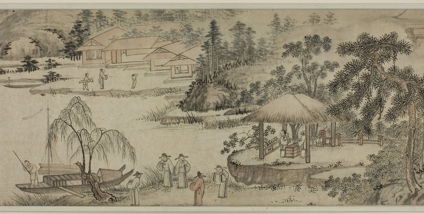 Parting at the Eastern Capital -  Yao Shou,  Poster Print Wall Art