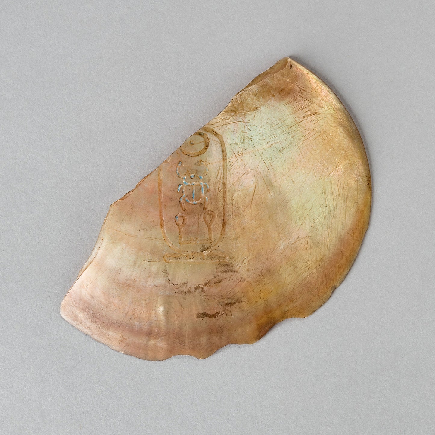 Pendant with the Cartouche of Kheperkare (Sesostris I): Egyptian, Poster Print Wall Art