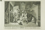 Hudibras Catechized, plate nine from Hudibras: William Hogarth,16x12"(A3) Poster